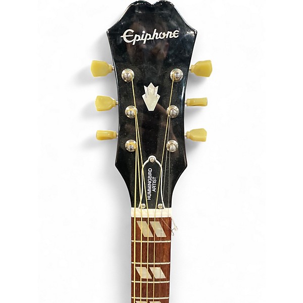 Used Epiphone Hummingbird Artist 2 Color Sunburst Acoustic Guitar