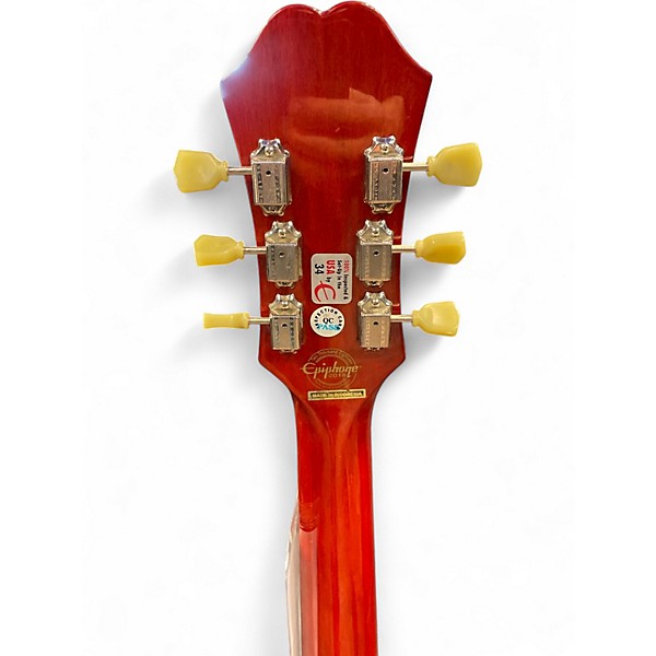 Used Epiphone Hummingbird Artist 2 Color Sunburst Acoustic Guitar