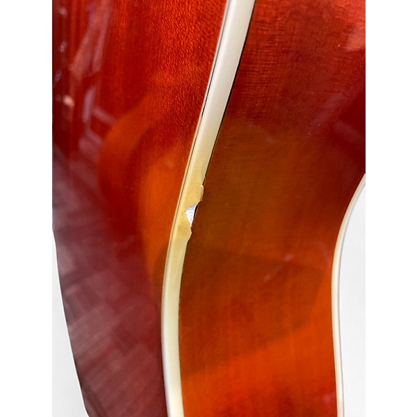 Used Epiphone Hummingbird Artist 2 Color Sunburst Acoustic Guitar