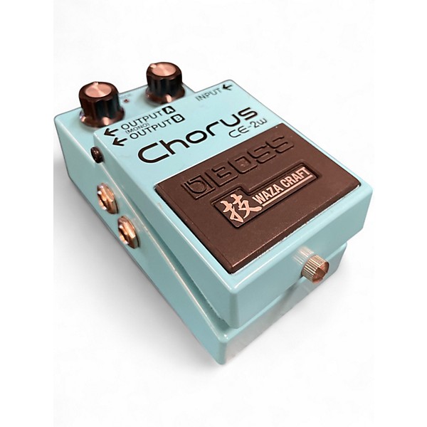 Used BOSS CE2W Waza Craft Chorus Effect Pedal