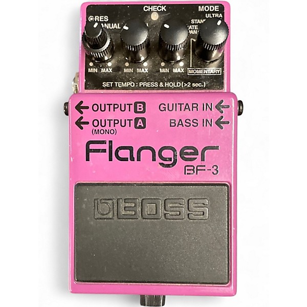 Used BOSS BF3 Flanger Effect Pedal