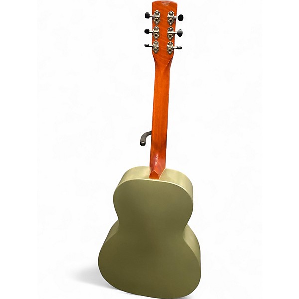 Used Gretsch Guitars G9201 Honeydipper Metal Round Neck Brass Body Resonator Guitar