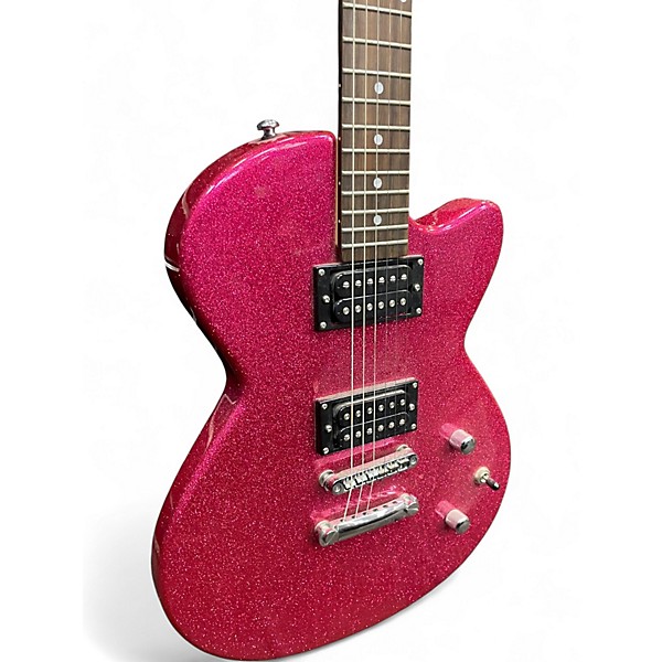 Used Daisy Rock Rock Candy Classic Pink Solid Body Electric Guitar