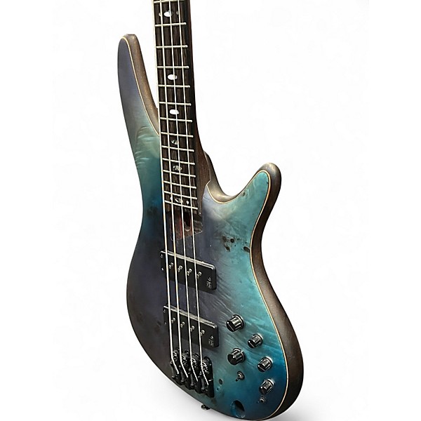 Used Sdgr SR1600B Blue Electric Bass Guitar
