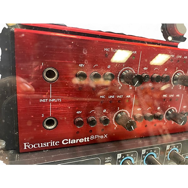 Used Focusrite Clarett 8PreX Audio Interface