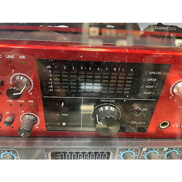 Used Focusrite Clarett 8PreX Audio Interface