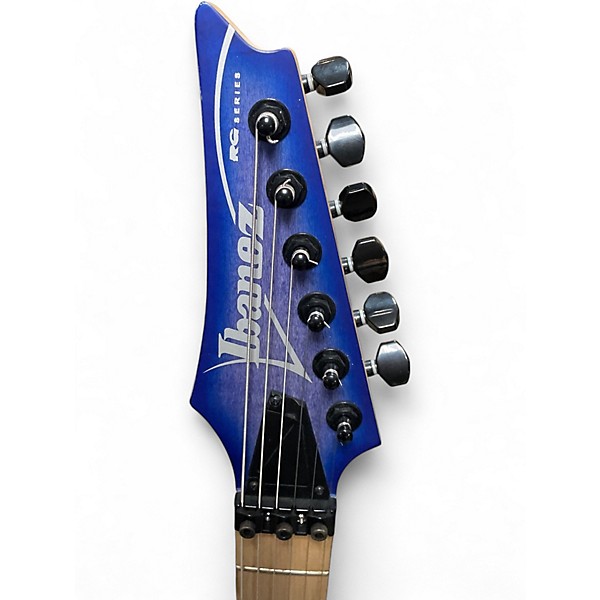 Used Ibanez RGAR42MFMT Blue Solid Body Electric Guitar