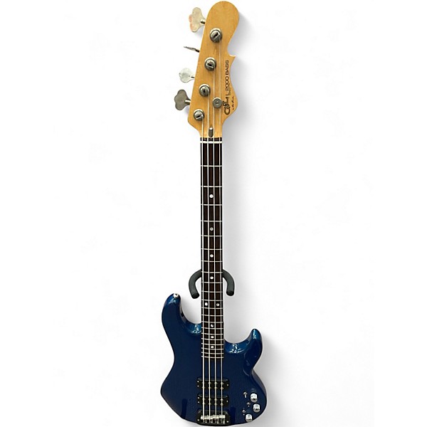 Used G&L USA L2000 Blue Electric Bass Guitar