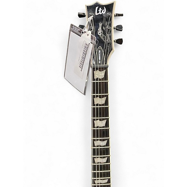 Used 2019 ESP LTD EC1001TCTM White Solid Body Electric Guitar