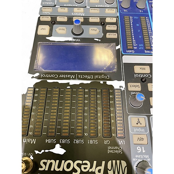 Used PreSonus Studio Live 16.4.2 Digital Mixer