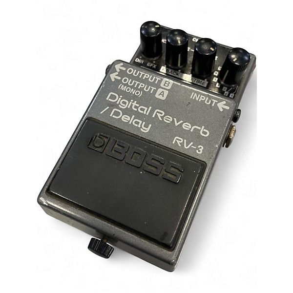 Used BOSS RV3 Digital Reverb Delay Effect Pedal