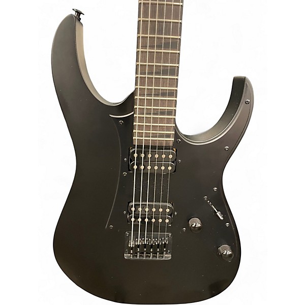 Used Ibanez GRGR131EX Flat Black Solid Body Electric Guitar