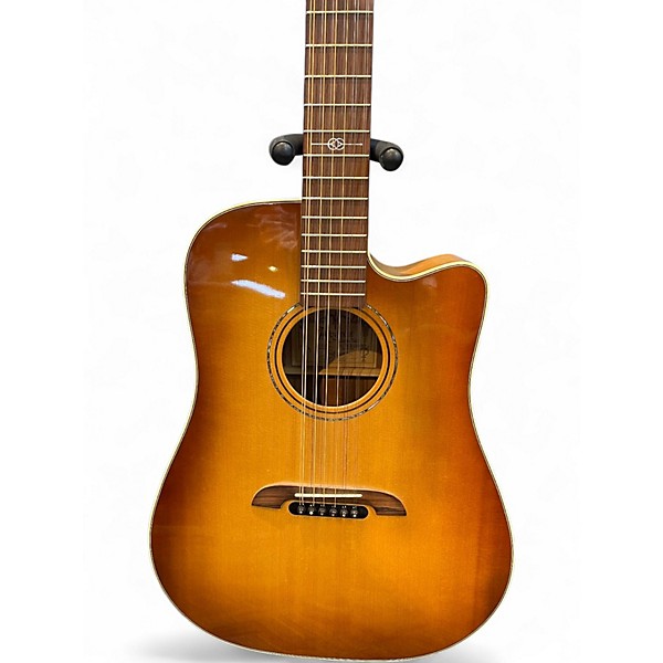 Used Alvarez DY70CE 2 Color Sunburst 12 String Acoustic Electric Guitar