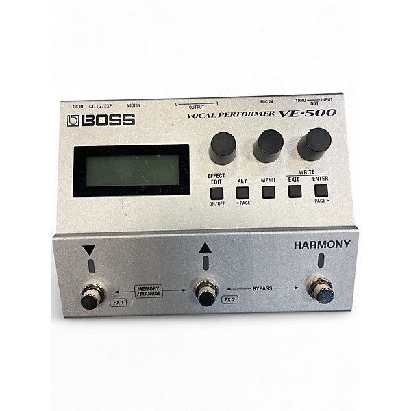 Used BOSS VE-500 Vocal Processor