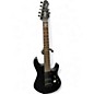 Used Sterling by Music Man John Petrucci JP157 7 String Satin Black Solid Body Electric Guitar thumbnail