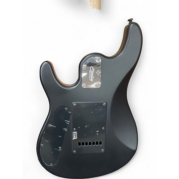 Used Sterling by Music Man John Petrucci JP157 7 String Satin Black Solid Body Electric Guitar