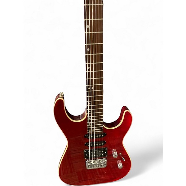 Used Brownsville new york Red Solid Body Electric Guitar