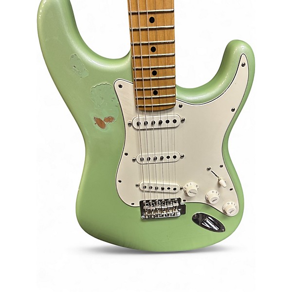 Used Fender American Special Stratocaster surf pearl Solid Body Electric Guitar