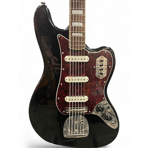 Used Squier Classic Vibe Bass 6 Black Electric Bass Guitar