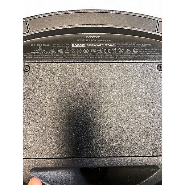 Used Bose S1 Pro + Powered Speaker
