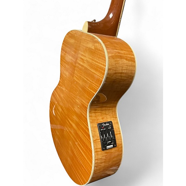 Vintage 1993 Fender Spring Hill SB-35 Natural Acoustic Electric Guitar