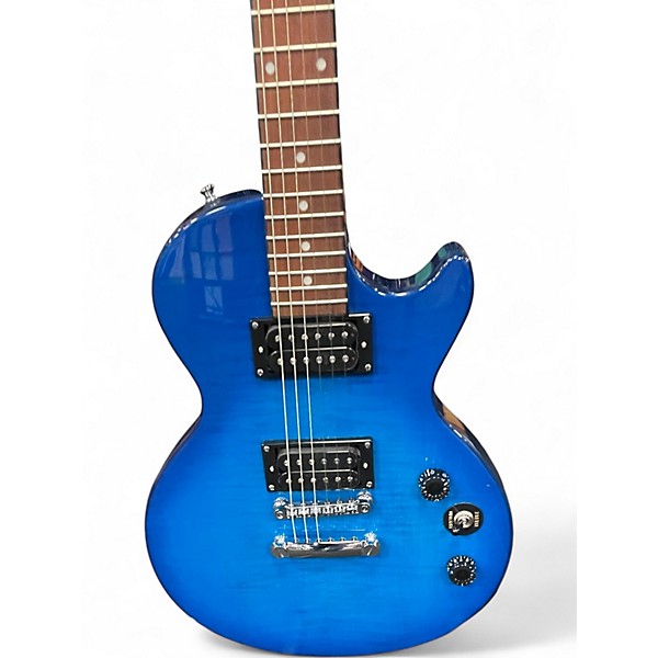 Used Epiphone Les Paul Special II Blue Solid Body Electric Guitar