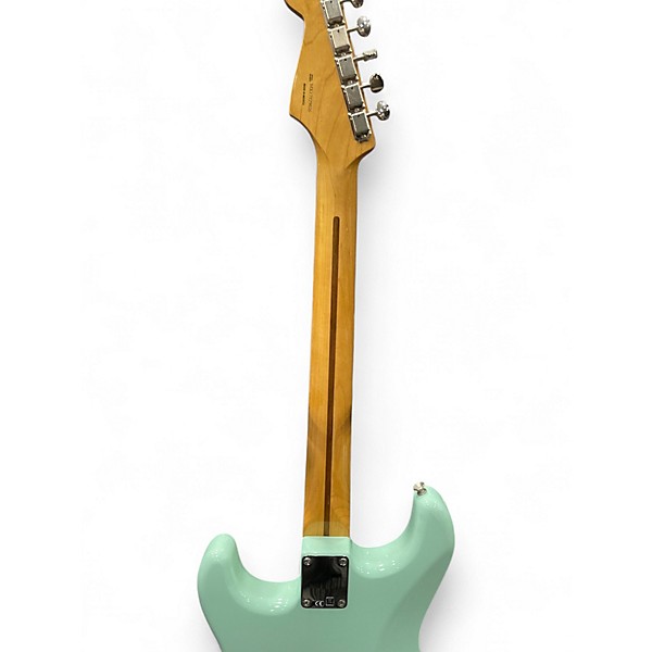 Used Fender Player Stratocaster Surf Green Solid Body Electric Guitar