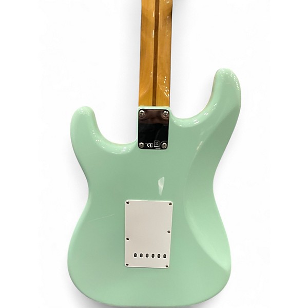 Used Fender Player Stratocaster Surf Green Solid Body Electric Guitar