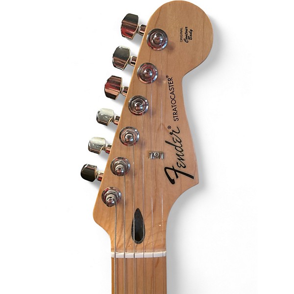 Used 2018 Fender Standard Stratocaster Alpine White Solid Body Electric Guitar