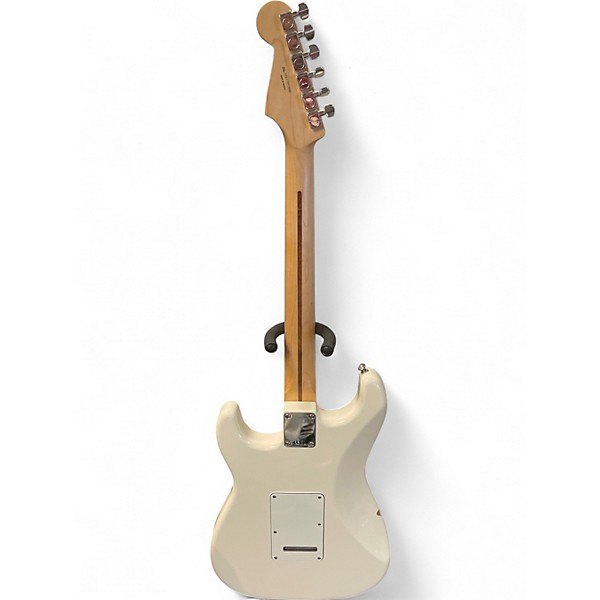 Used 2018 Fender Standard Stratocaster Alpine White Solid Body Electric Guitar