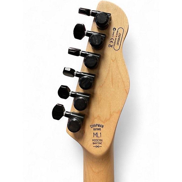 Used Chapman ML1 Modern Baritone Trans Gray Solid Body Electric Guitar