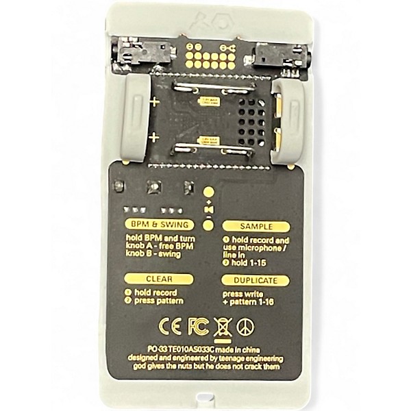 Used teenage engineering PO-33 Synthesizer