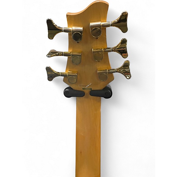 Used Brice 5 STRING BASS BUTTERSCOTCH QUILTED Electric Bass Guitar