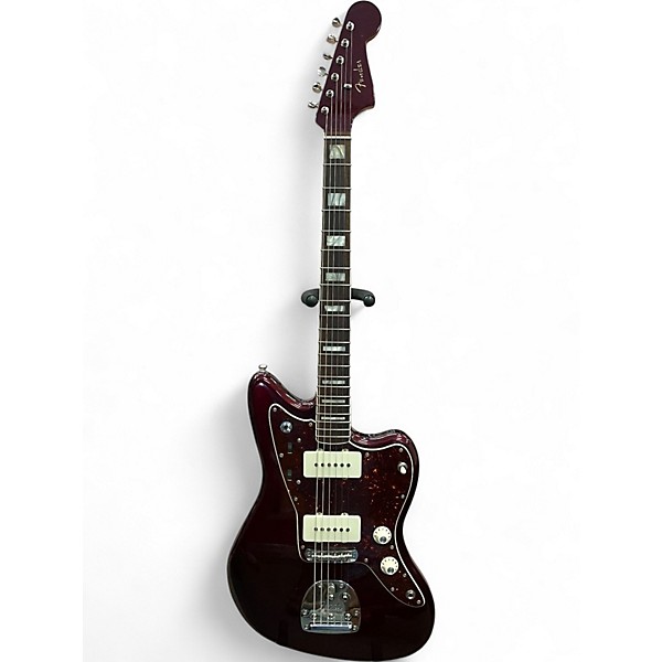 Used Fender Troy Van Leeuwen Jazzmaster Oxblood Solid Body Electric Guitar