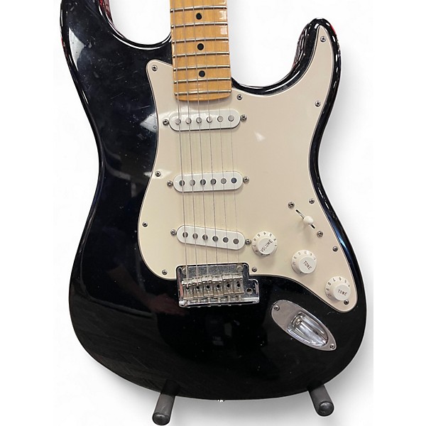 Used Fender AMERICAN STRATOCASTER BLACK Solid Body Electric Guitar