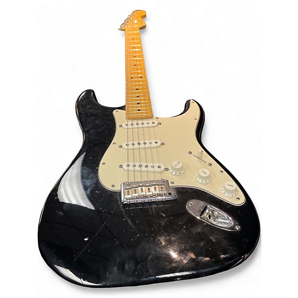 Used Fender AMERICAN STRATOCASTER BLACK Solid Body Electric Guitar