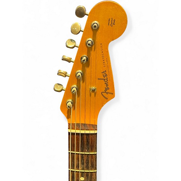 Used Fender MIJ STRATOCASTER 2 Color Sunburst Solid Body Electric Guitar