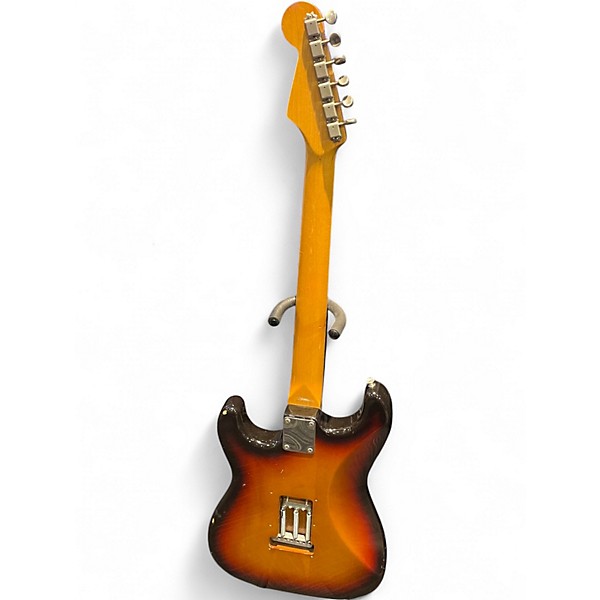 Used Fender MIJ STRATOCASTER 2 Color Sunburst Solid Body Electric Guitar