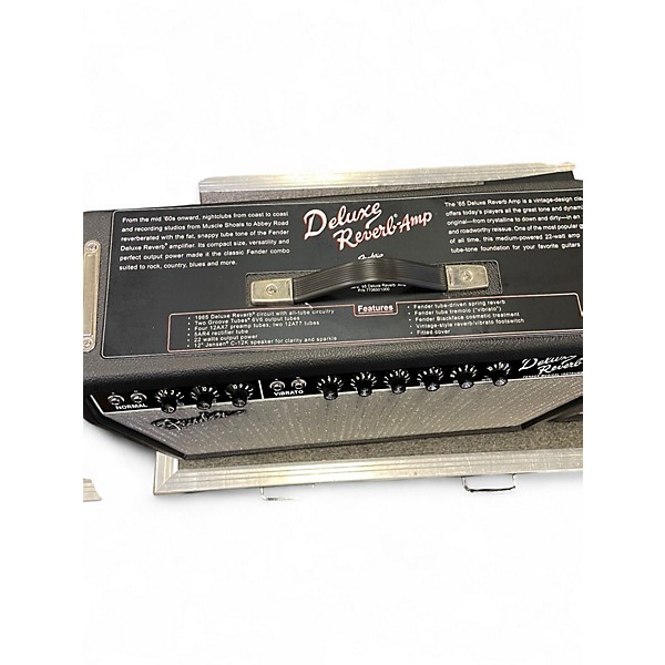 Used Fender Deluxe Reverb 22W 1x12 Tube Guitar Combo Amp