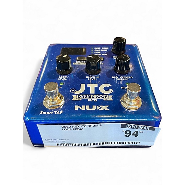 Used NUX JTC DRUM AND LOOP PRO Pedal