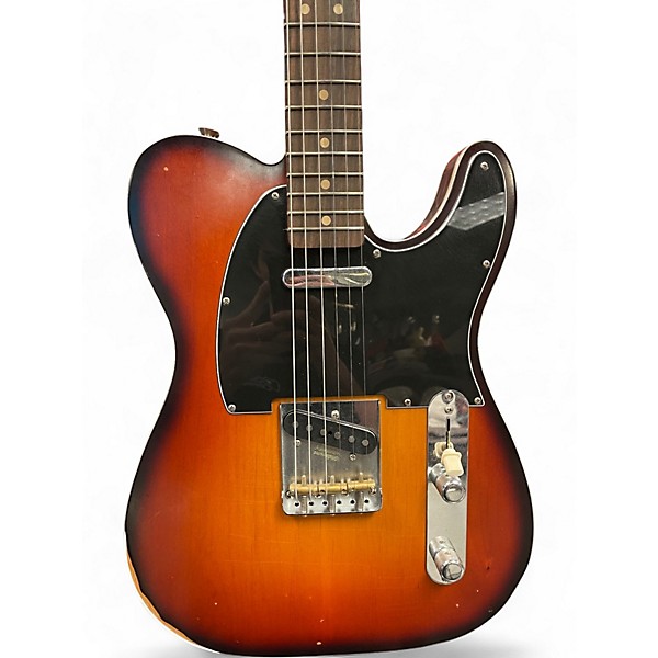 Used 2022 Fender JASON ISABELL CUSTOM TELECASTER CHOCOLATE 3 COLOR BURST Solid Body Electric Guitar