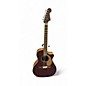 Used Fender Newporter Player Wine Red Acoustic Electric Guitar thumbnail