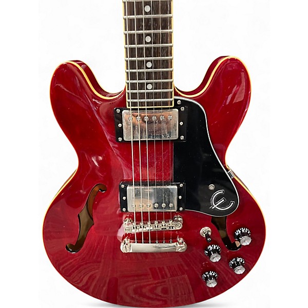 Used Epiphone ES339 Cherry Hollow Body Electric Guitar