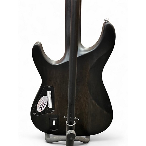 Used Schecter Guitar Research C1 Platinum black burst Solid Body Electric Guitar