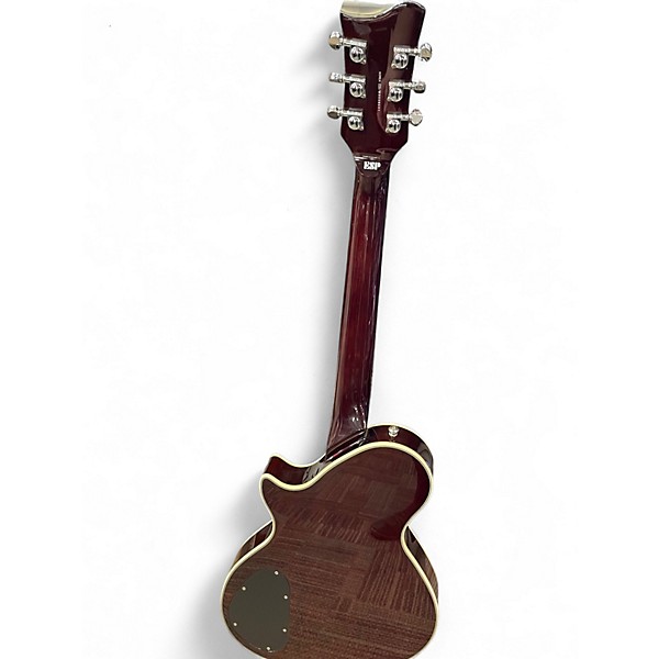 Used ESP XTONE PA1 BURST Hollow Body Electric Guitar