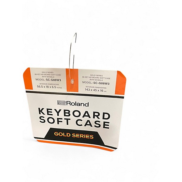 Used Roland Keyboard Soft Case with Wheels 88 Key SC-G88W3 Keyboard Case