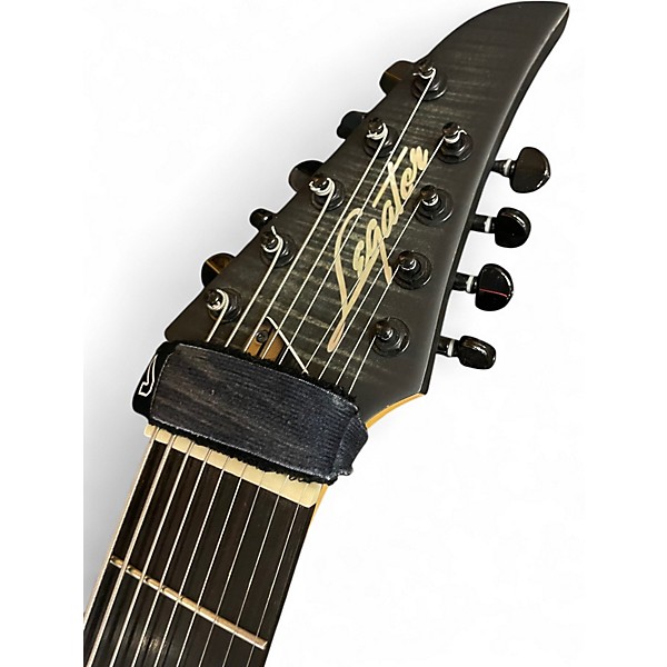 Used Legator NINJA JOSHUA TRAVIS PRO 300 9 STRING Trans Gray Solid Body Electric Guitar