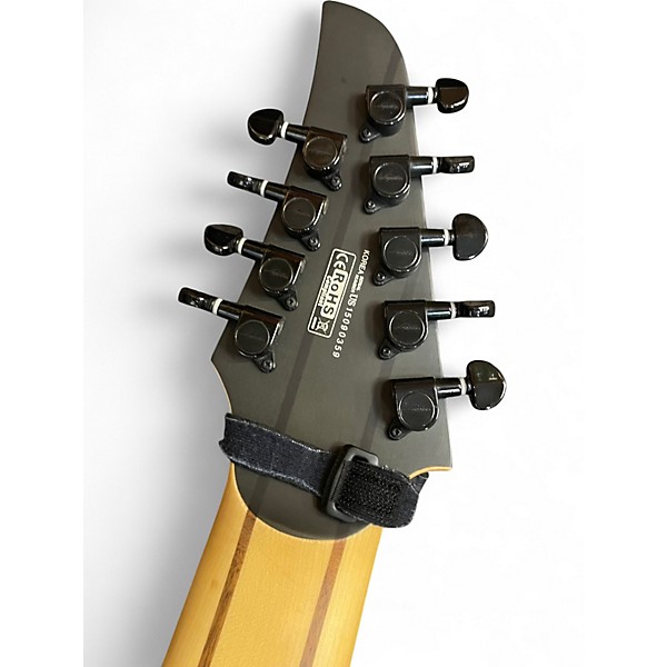 Used Legator NINJA JOSHUA TRAVIS PRO 300 9 STRING Trans Gray Solid Body Electric Guitar
