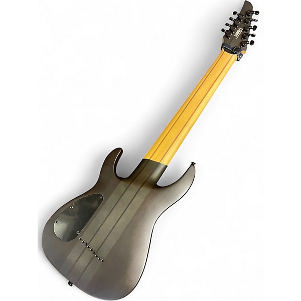 Used Legator NINJA JOSHUA TRAVIS PRO 300 9 STRING Trans Gray Solid Body Electric Guitar