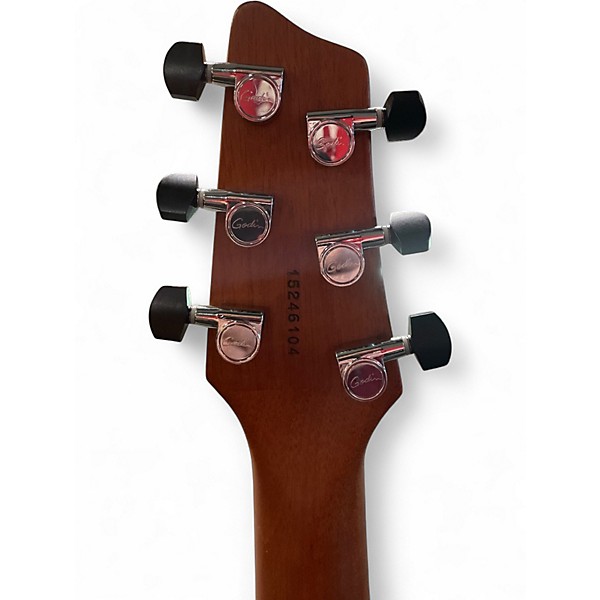 Used Godin A6 Ultra Left Handed Natural Acoustic Electric Guitar